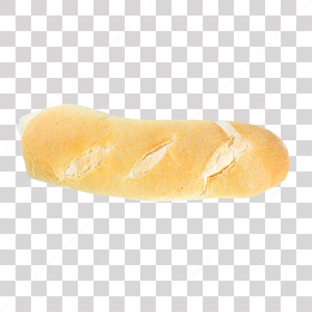 Pão Frances Baguete PNG Transparente