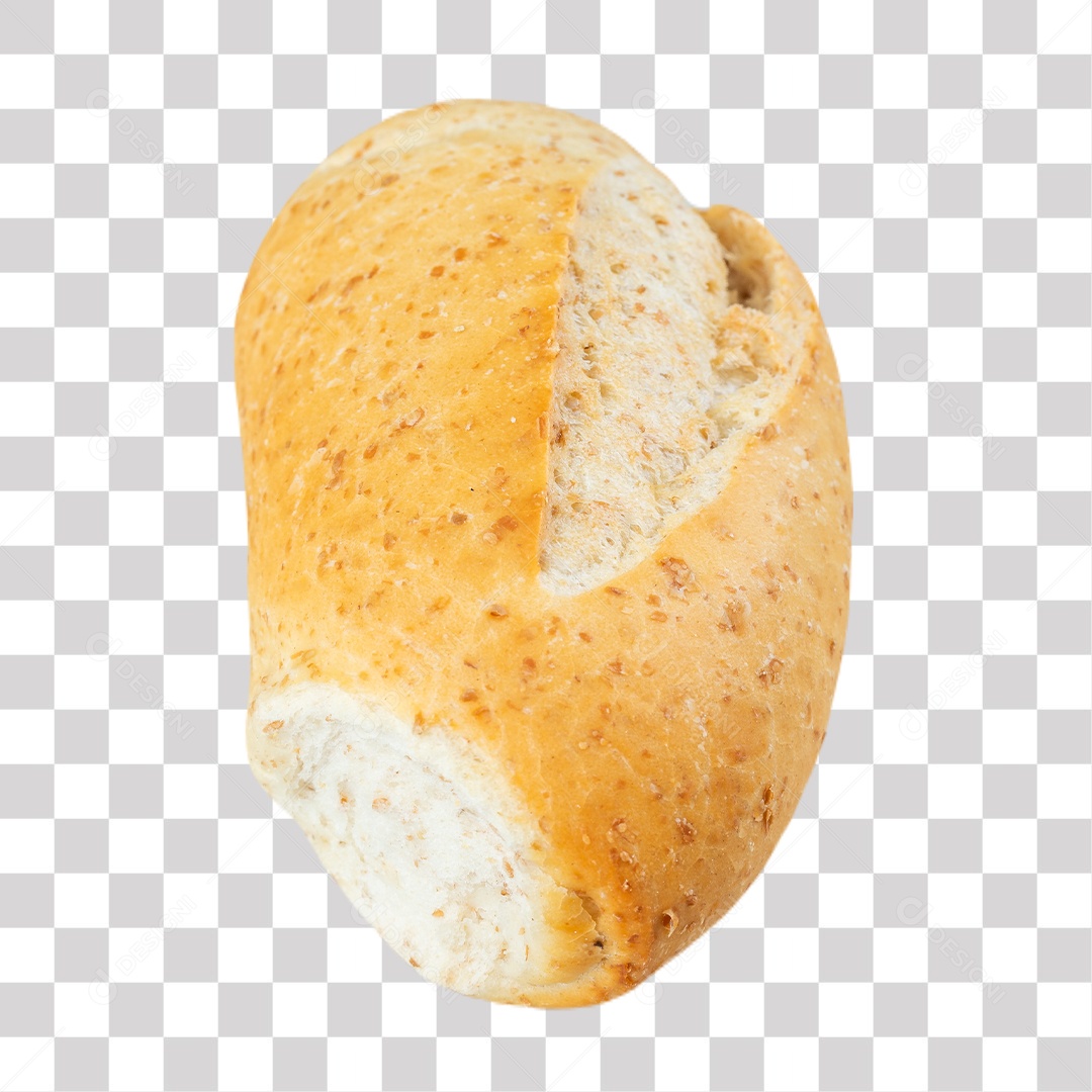 Pão Frances Integral PNG Transparente