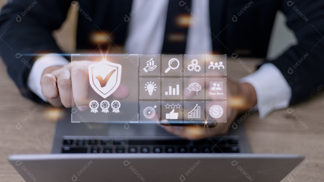 Padrão de garantia de qualidade e certificação. Internet certificada