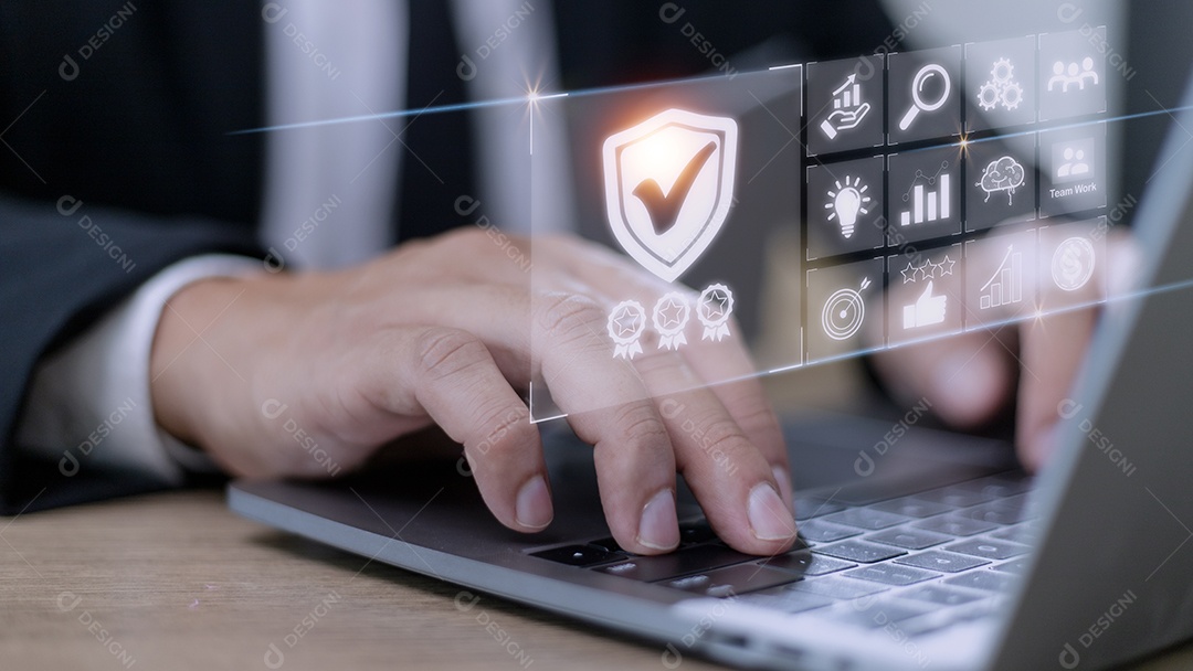 Padrão de garantia de qualidade e certificação. Internet certificada