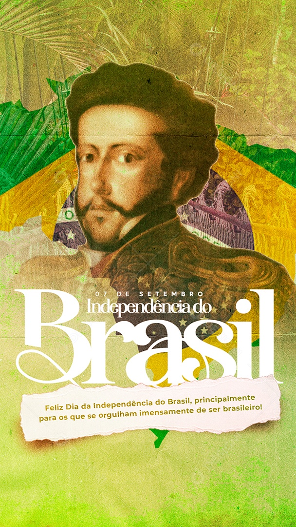 Social Media 07 de Setembro Independência do Brasil PSD Editável
