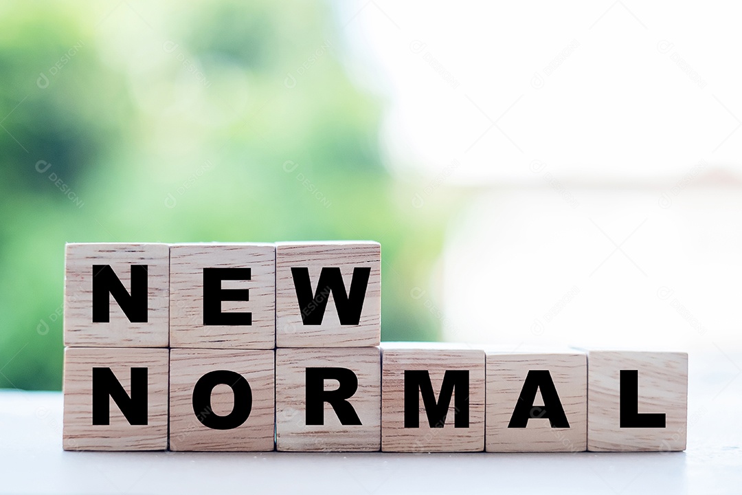 NOVOS blocos de cubo NORMAL no fundo da mesa, o fim do Coronaviral