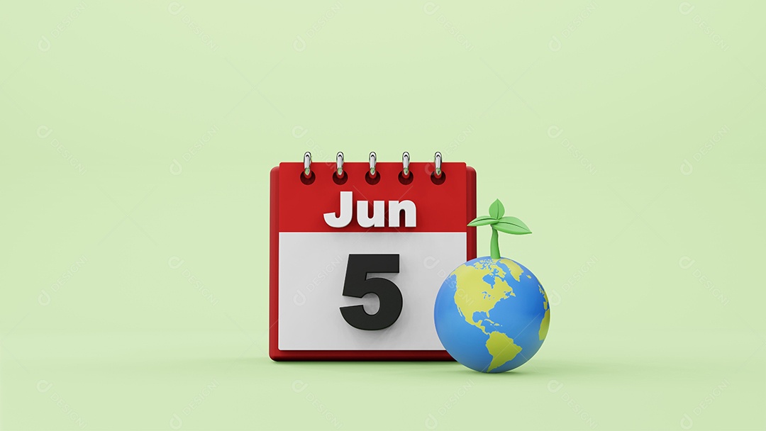 feliz ano novo conceito, renderização em 3D