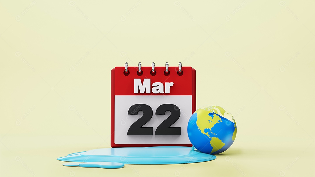 feliz ano novo conceito, renderização em 3D