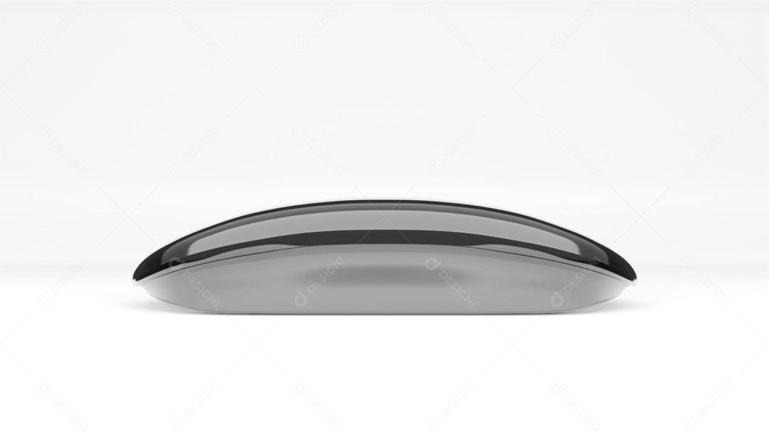 Mouse computador sem fio 3D renderização isolada