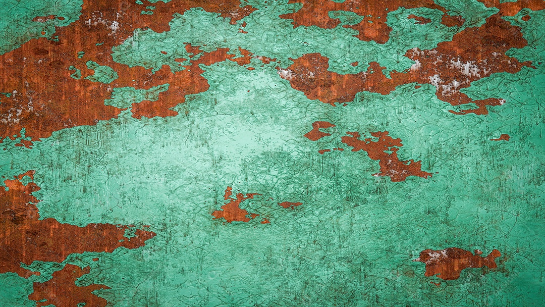 Textura de metal e manchas de ferrugem de fundo abstrato