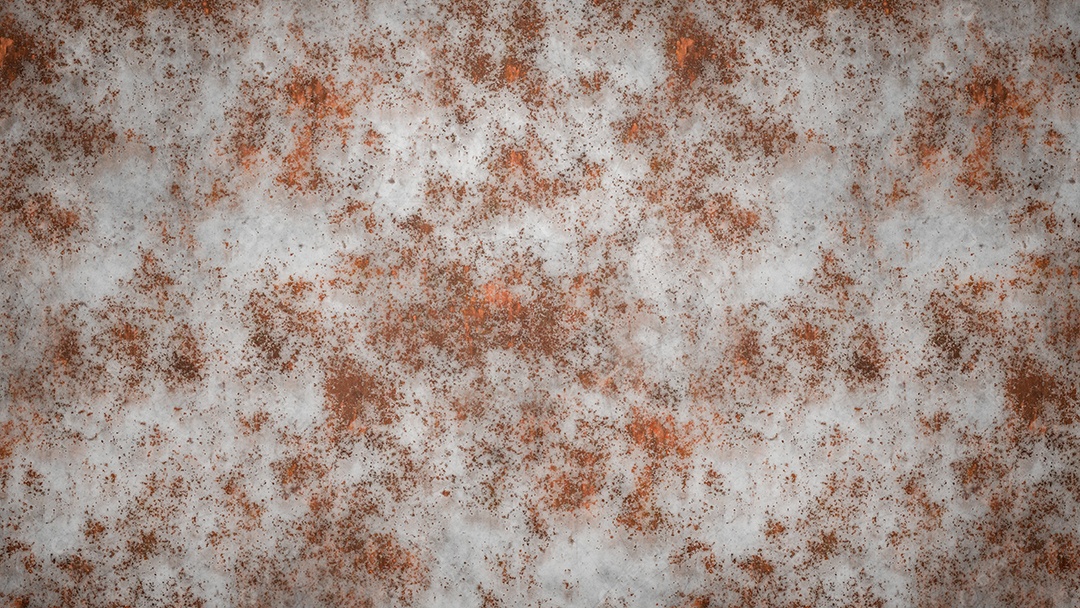 Textura de metal e manchas de ferrugem de fundo abstrato