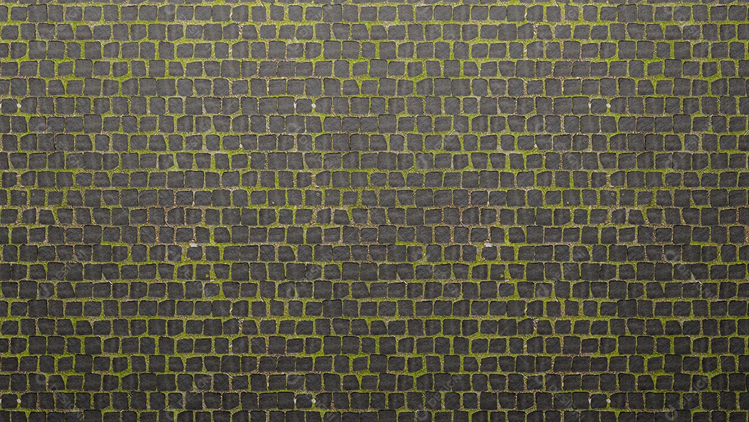 Textura de fundo de passarela pavimentada de pedra, fundo abstrato