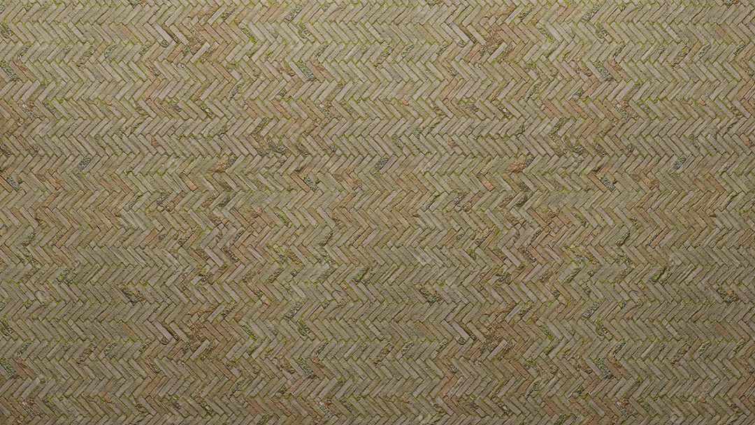 Textura de fundo de passarela pavimentada de pedra, fundo abstrato