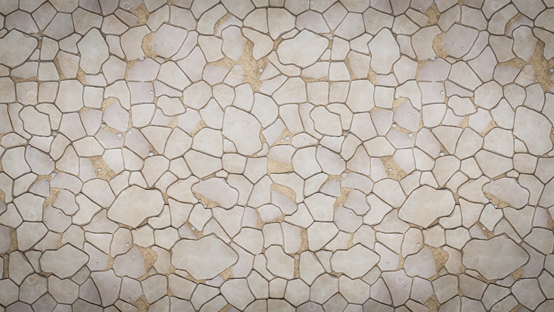 Textura de fundo de passarela pavimentada de pedra, fundo abstrato