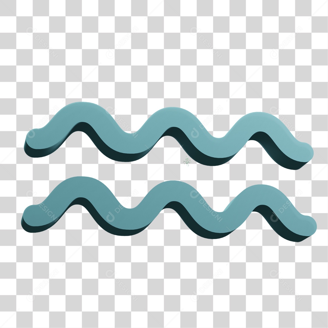 Símbolos Signo Aquário PNG transparente