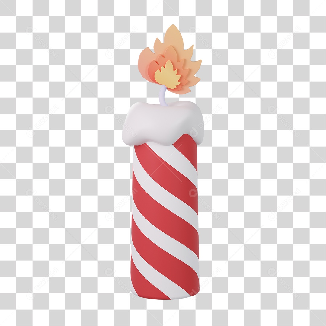 Transparent PNG Christmas Ornament Candle