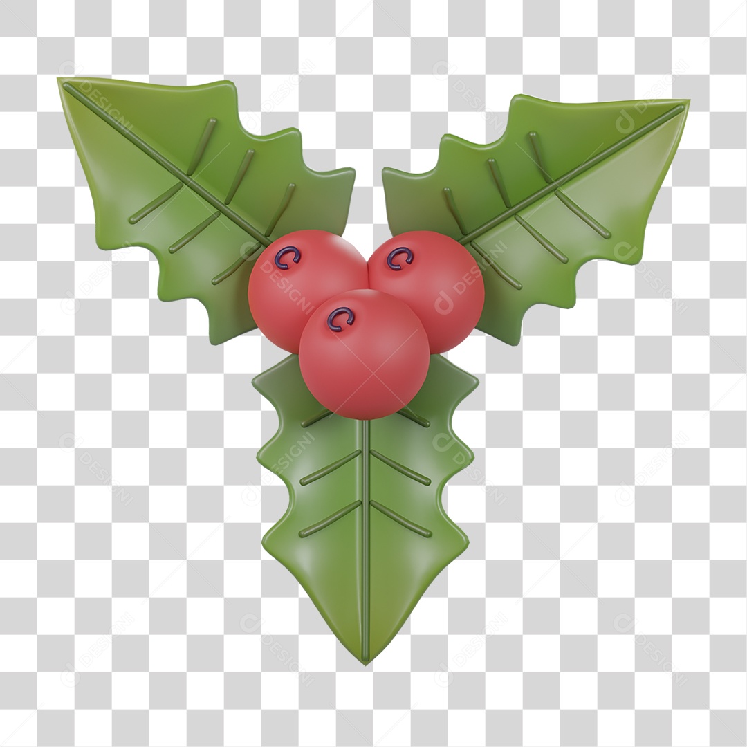 Balinha com Embalagem Natalina PNG Transparente