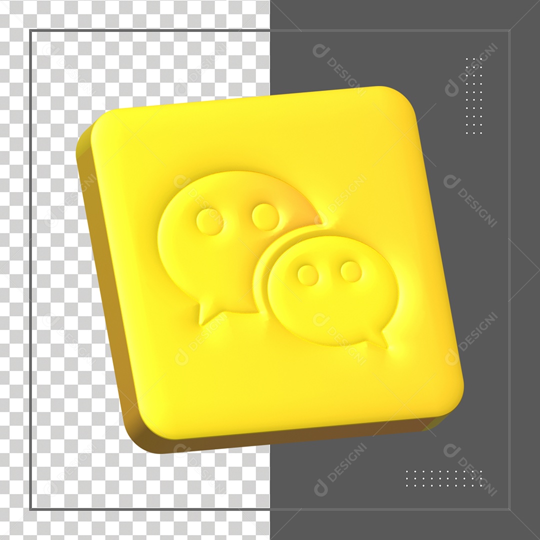 Line Elemento 3D Dourado Para Composição PSD