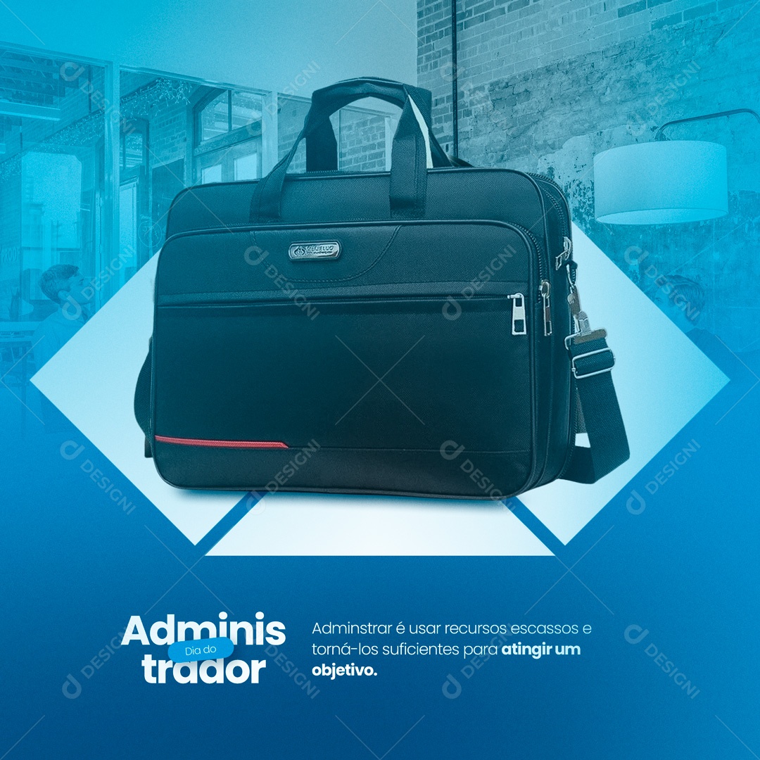 Social Media Dia do Administrador 09 de Setembro PSD Editável