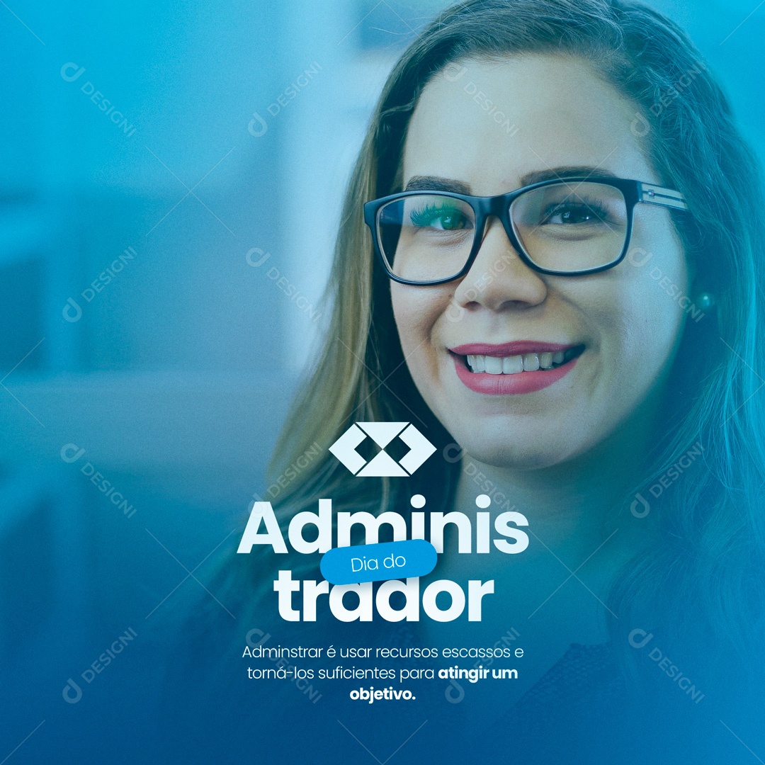 Feliz Dia do Administrador 09 de Setembro Social Media PSD Editável