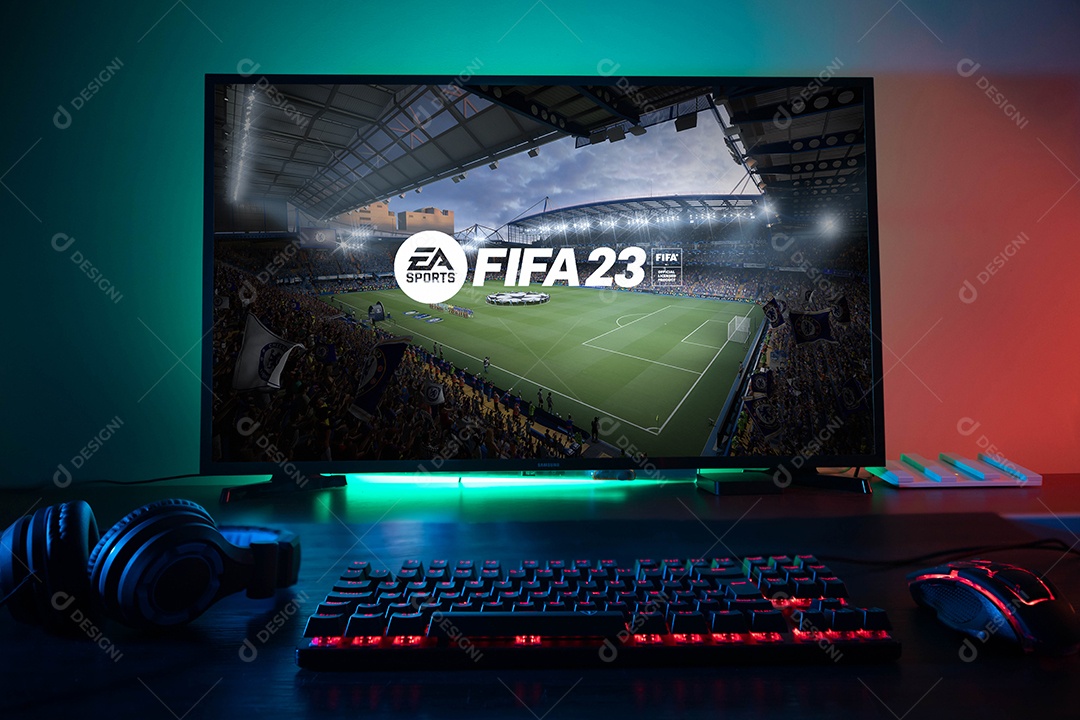 FIFA 23 Computador videogame multiplayer online desenvolvido pela EA Sports