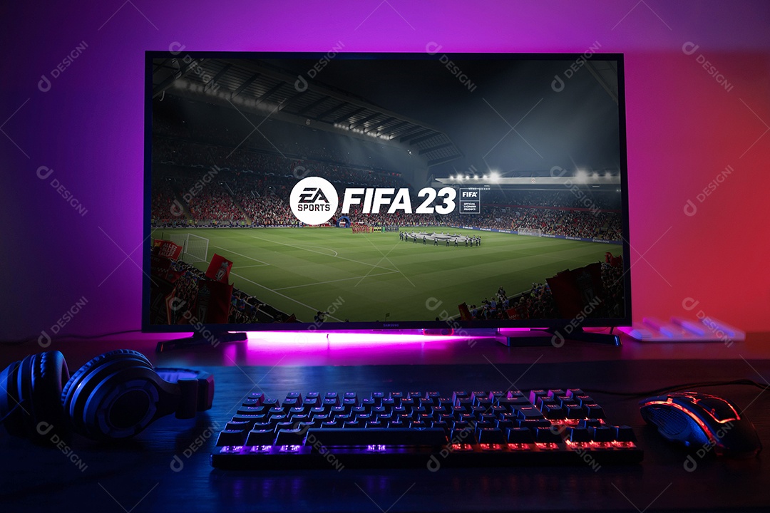FIFA 23 Computador videogame multiplayer online desenvolvido pela EA Sports