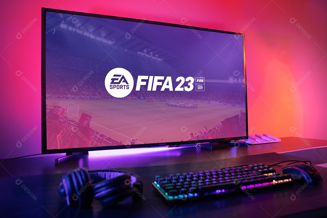 FIFA 23 Computador videogame multiplayer online desenvolvido pela EA Sports