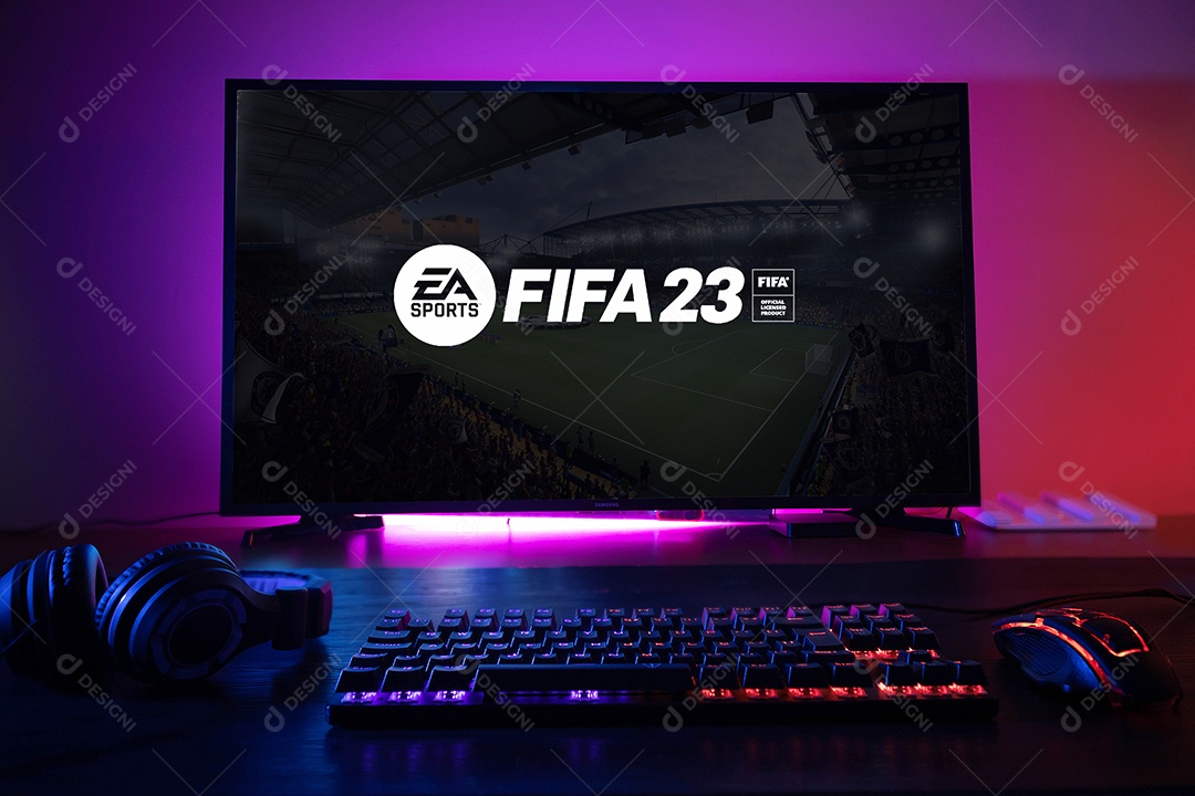 FIFA 23 Computador videogame multiplayer online desenvolvido pela EA Sports