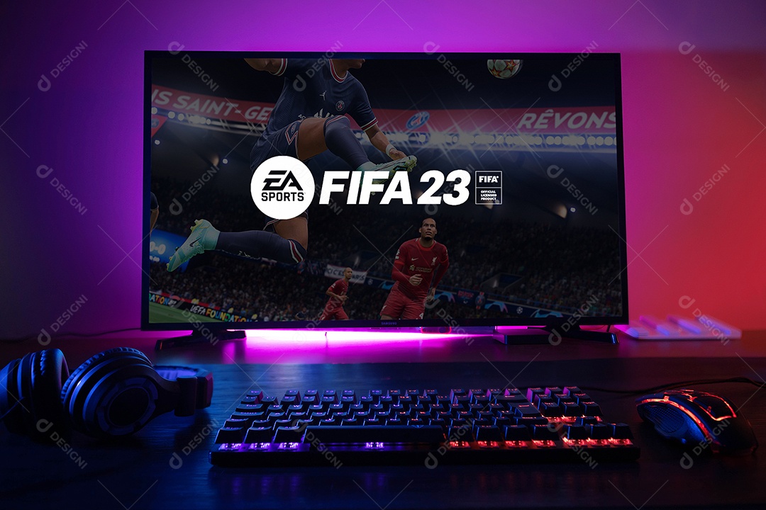 FIFA 23 Computador videogame multiplayer online desenvolvido pela EA Sports