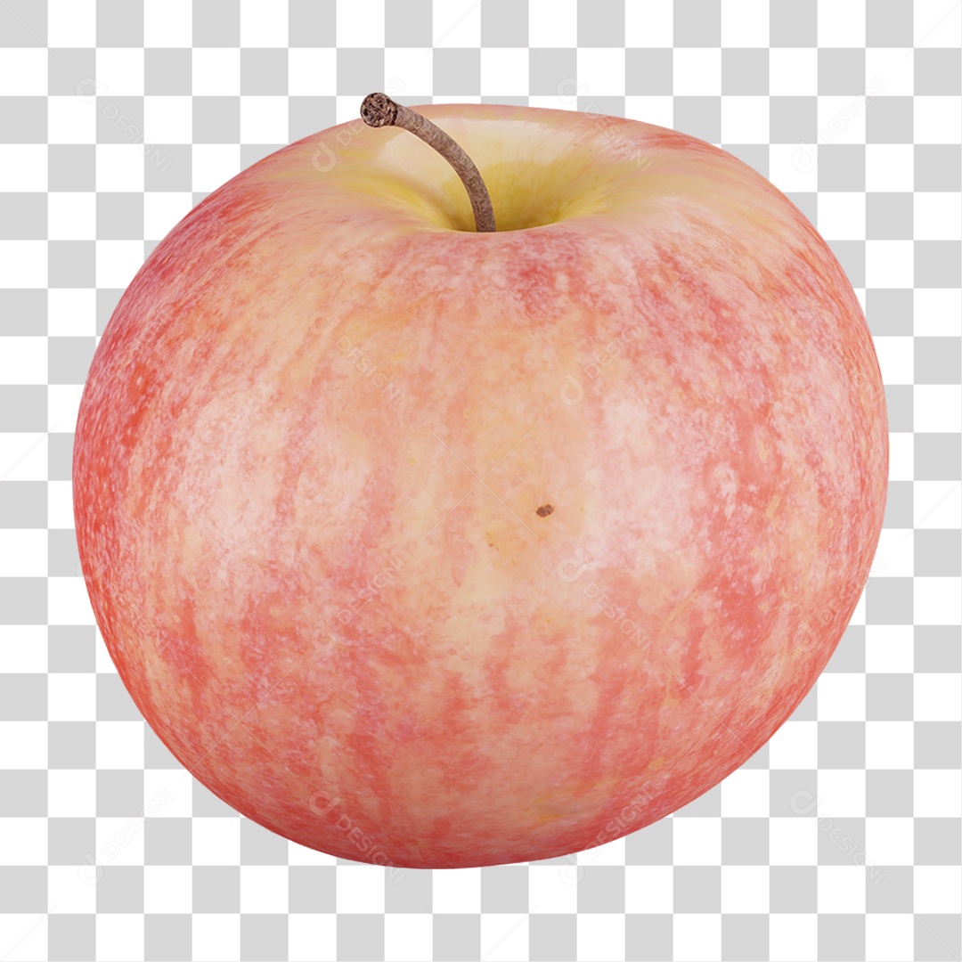 Fruta Maçã Vermelha PNG Transparente