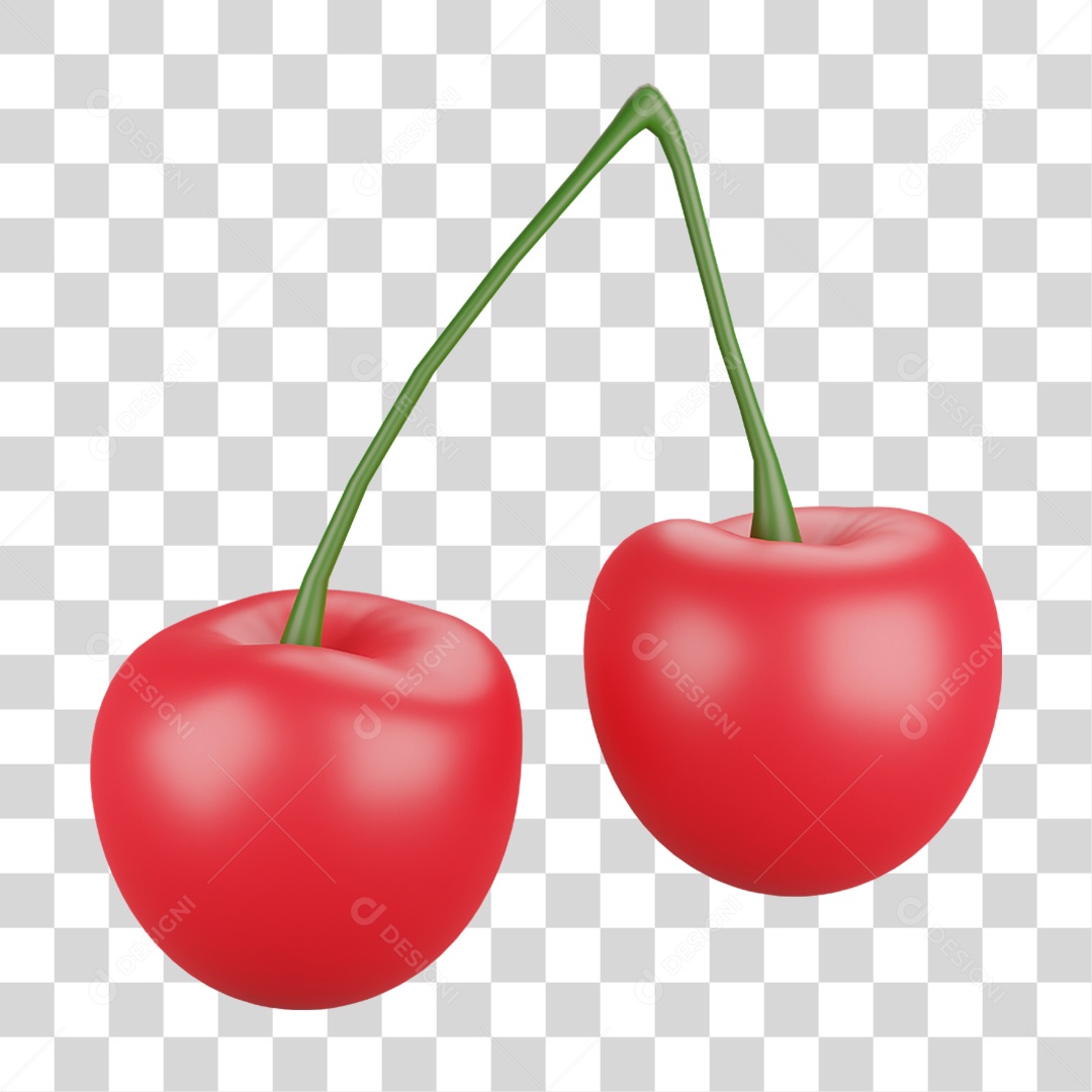 Fruta Cereja PNG Transparente