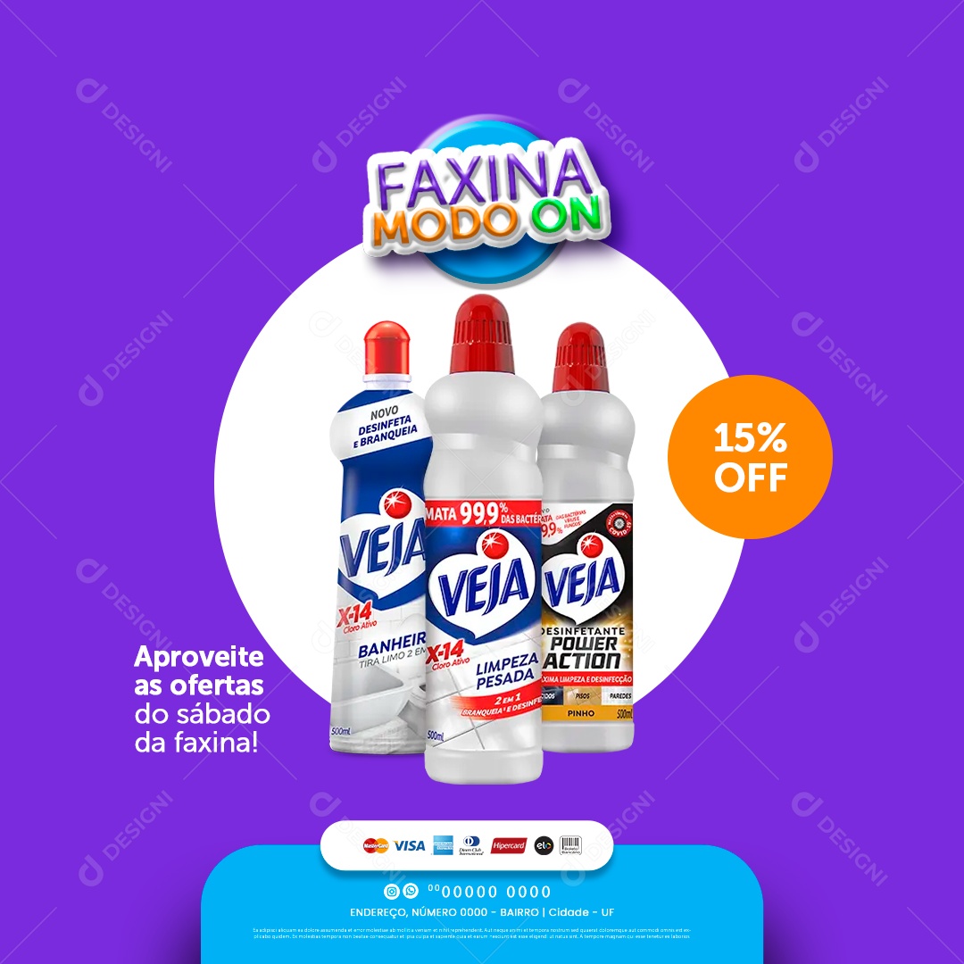 Social Media Supermercado Aproveite as Ofertas PSD Editável