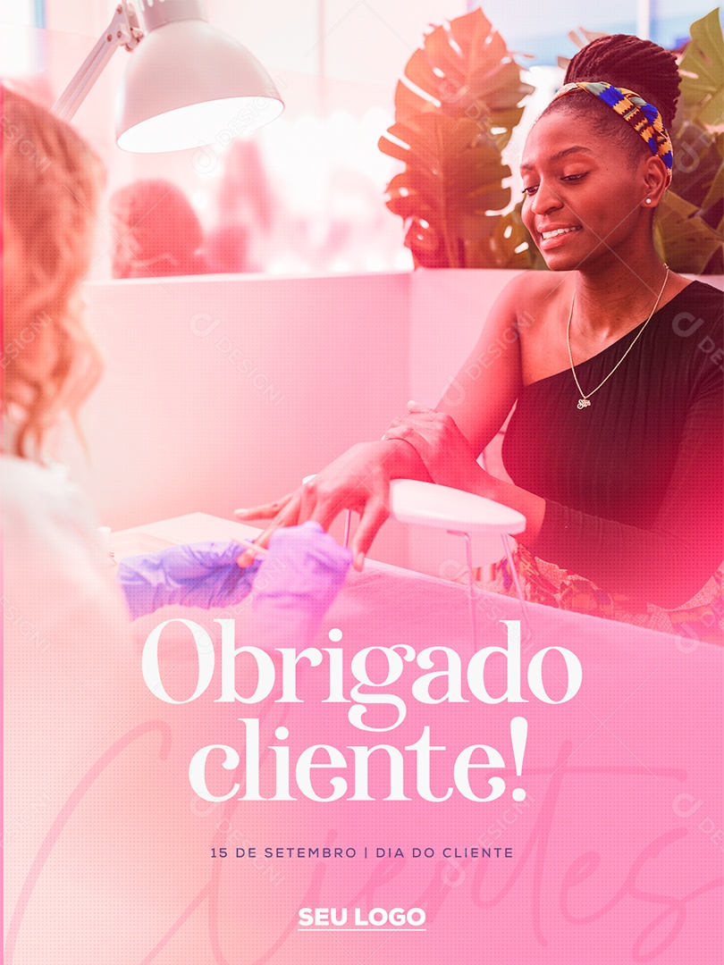 Dia Do Cliente Dia 15 Setembro Obrigado Social Media PSD Editável