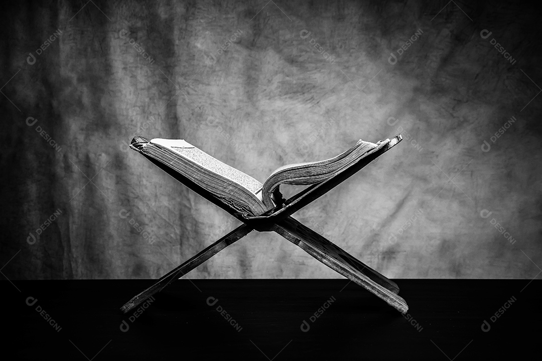 Quran - holy book of muslims (public item of all muslims), still life.