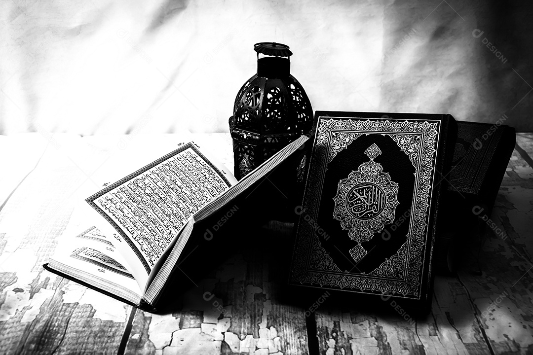Quran - holy book of muslims (public item of all muslims), still life.