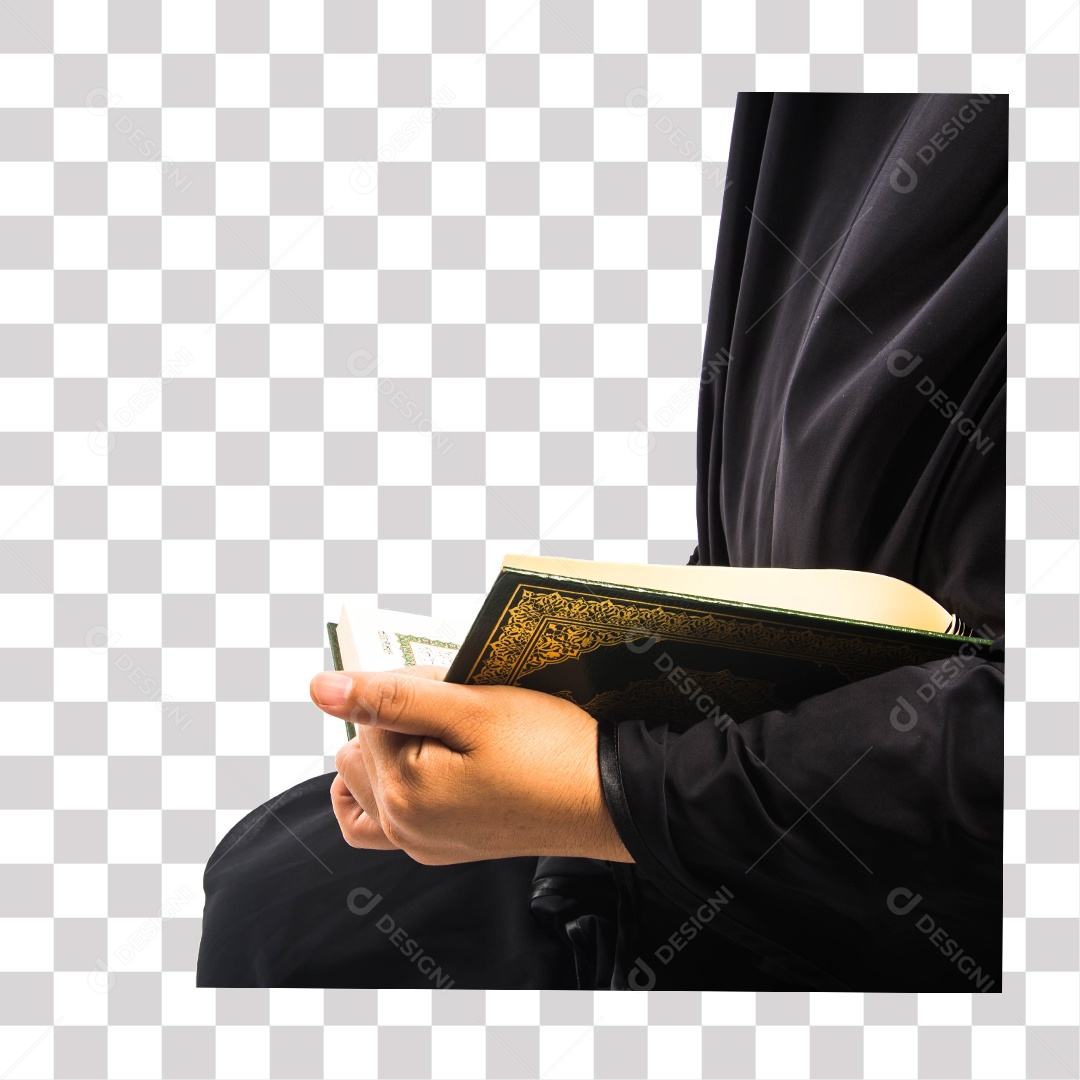 Mão de Homem Segurando Livro PNG Transparente