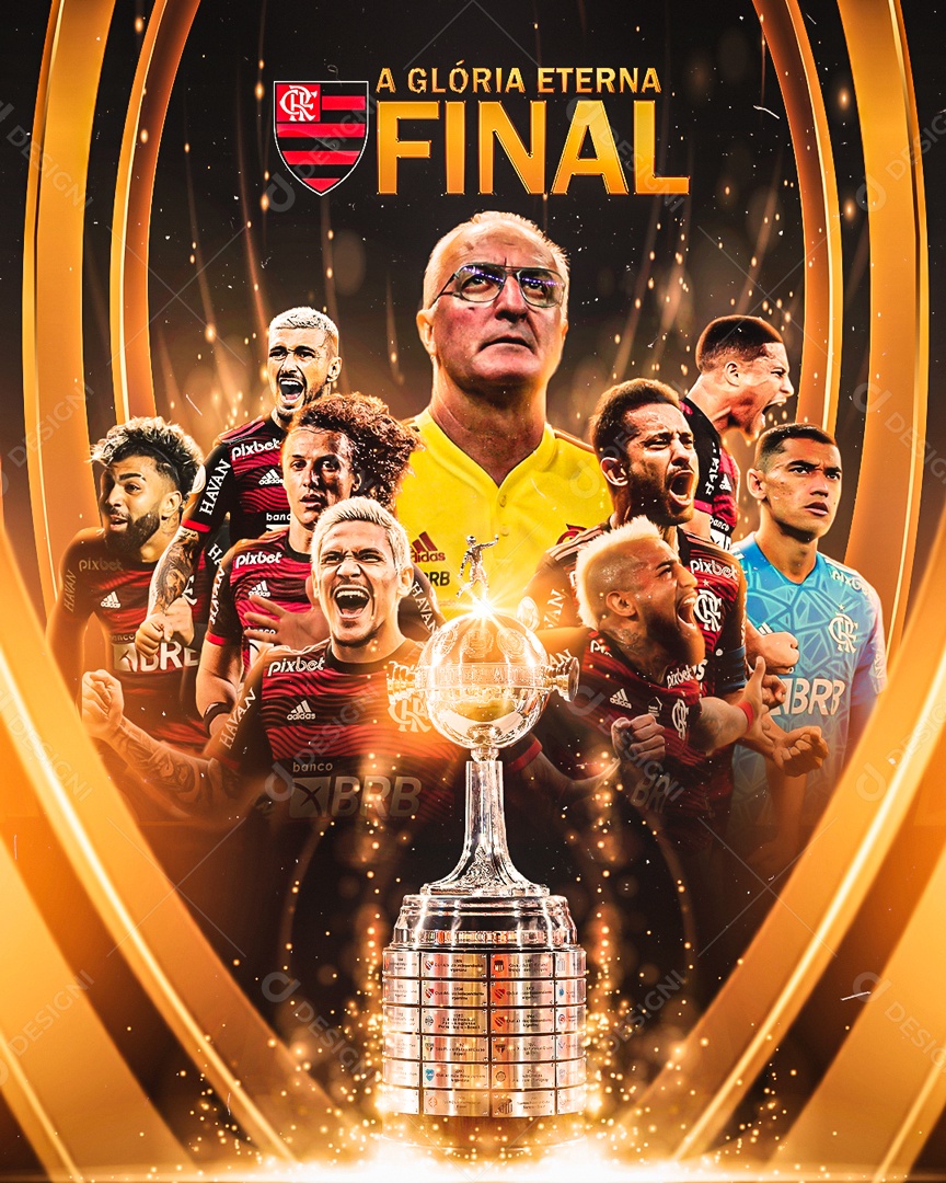 Flyer A Glória De Eterna De Um Campeão Social Media PSD Editável