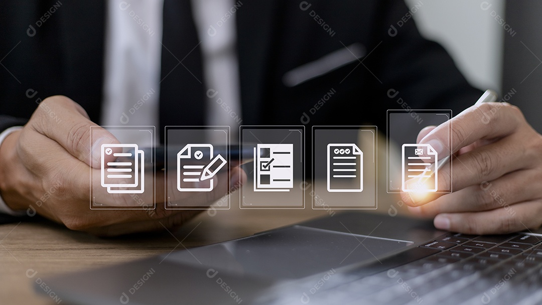 Ideias de local de trabalho sem papel, assinatura eletrônica, assinatura eletrônica, documento