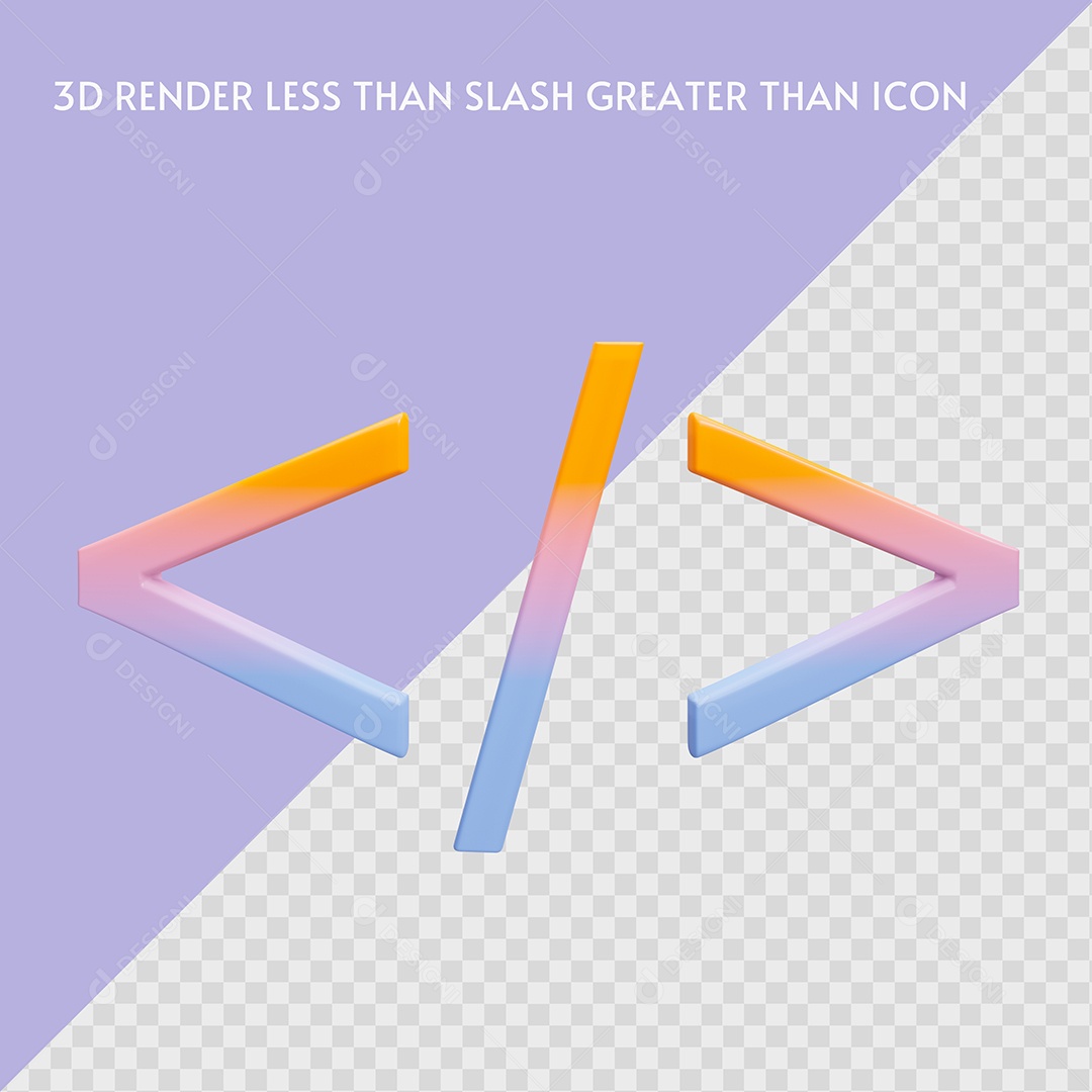 Ícone 3D Menor Que a Barra Maior Que o Ícone