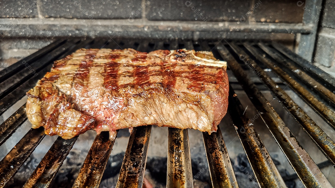 Carne assada grelhada churrascaria