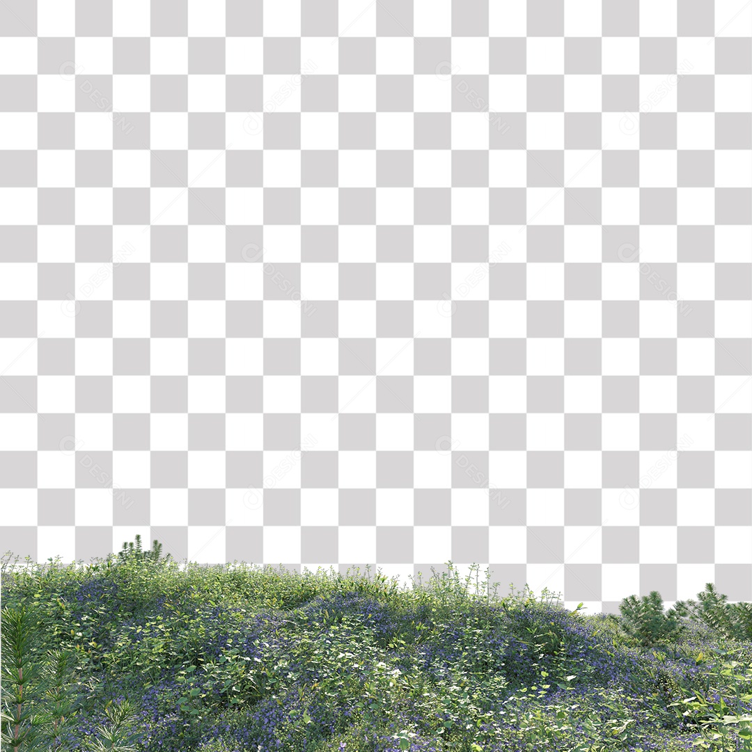 Planta Com Flor PNG Transparente