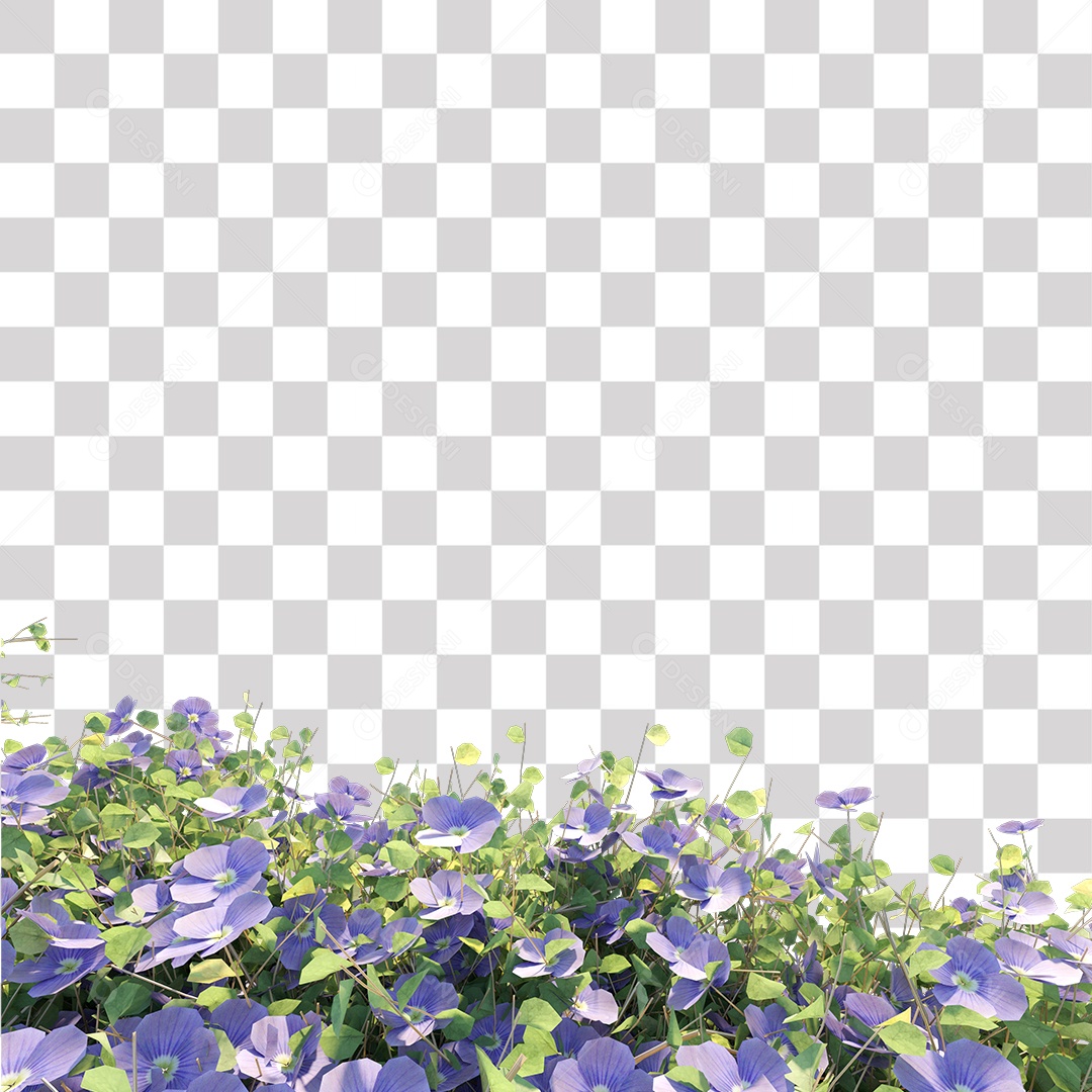 Planta com Flor PNG Transparente