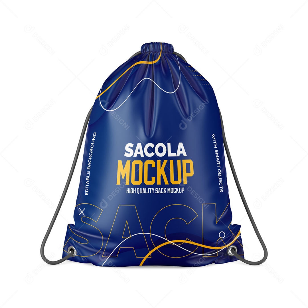Bolsa Sacola Esportiva Mockup