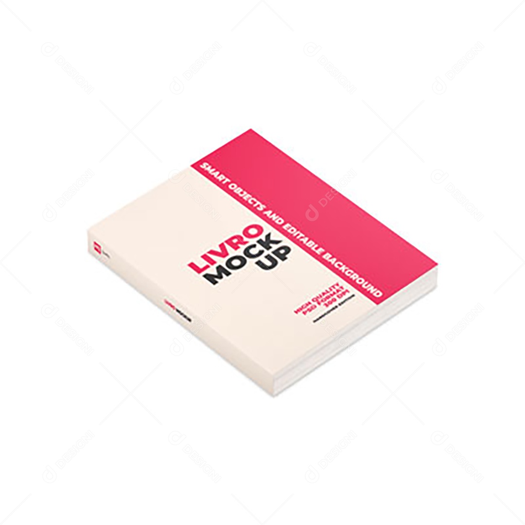 Mockup Livro Ebook PSD