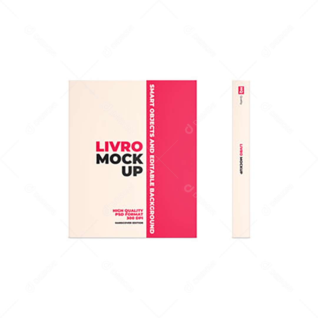 Mockup Livro Ebook PSD