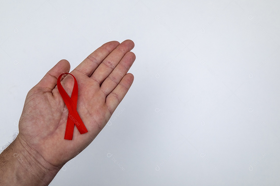 Mês junho sobre a Concretização importância da doação de sangue Fita Vermelha