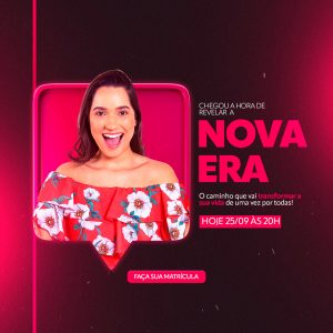 Social Media Digital Influêncer Nova Era PSD Editável