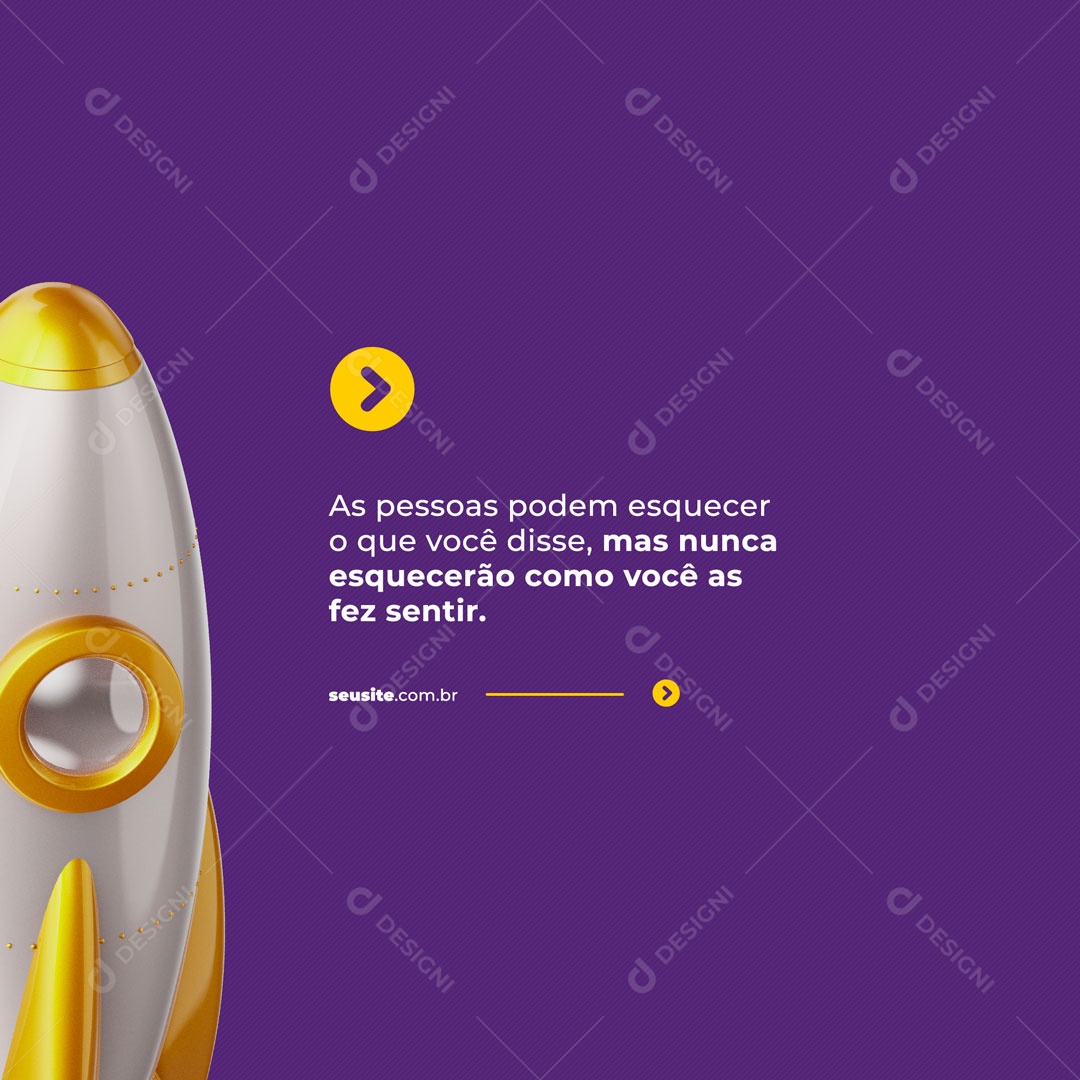 Post Marketing Digital Social Media PSD Editável