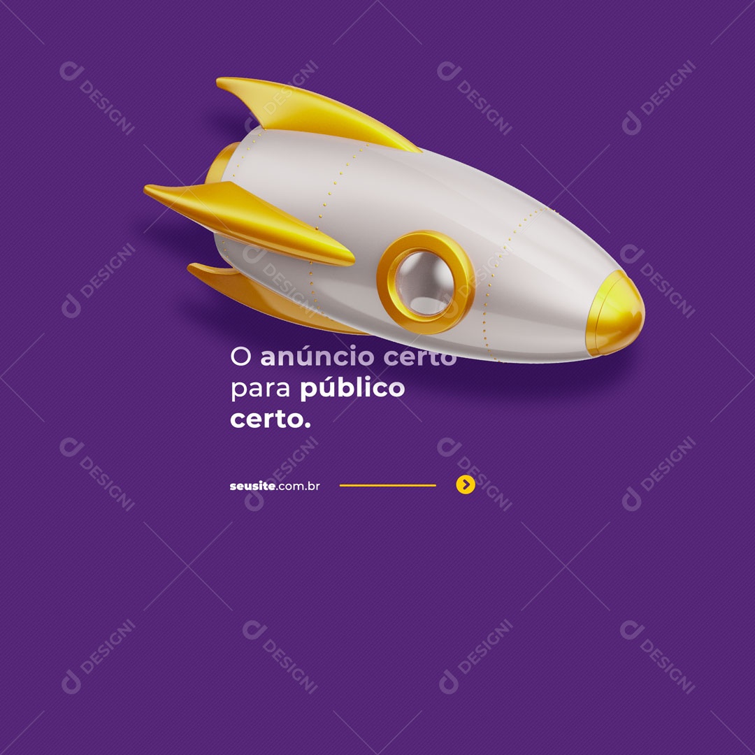 Social Media Marketing Digital PSD Editável