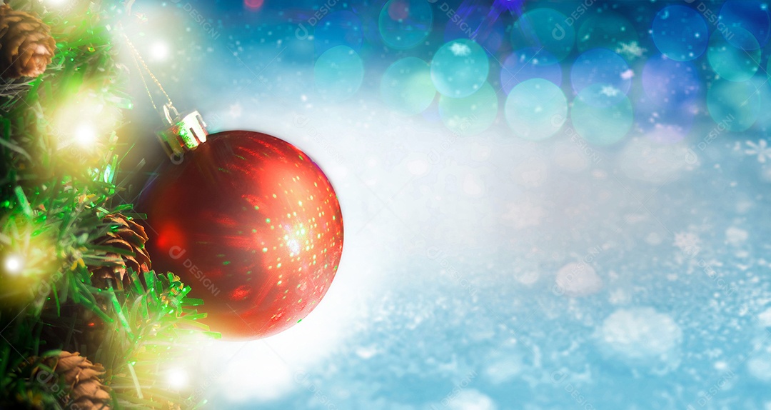 Feliz natal e feliz ano novo conceito de celebração, plano de fundo