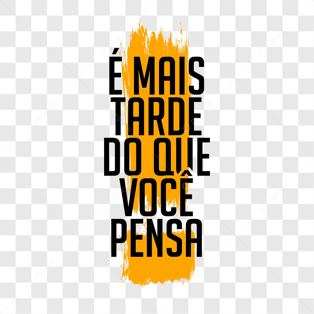 Lettering It's Later Than You Think EPS + PNG