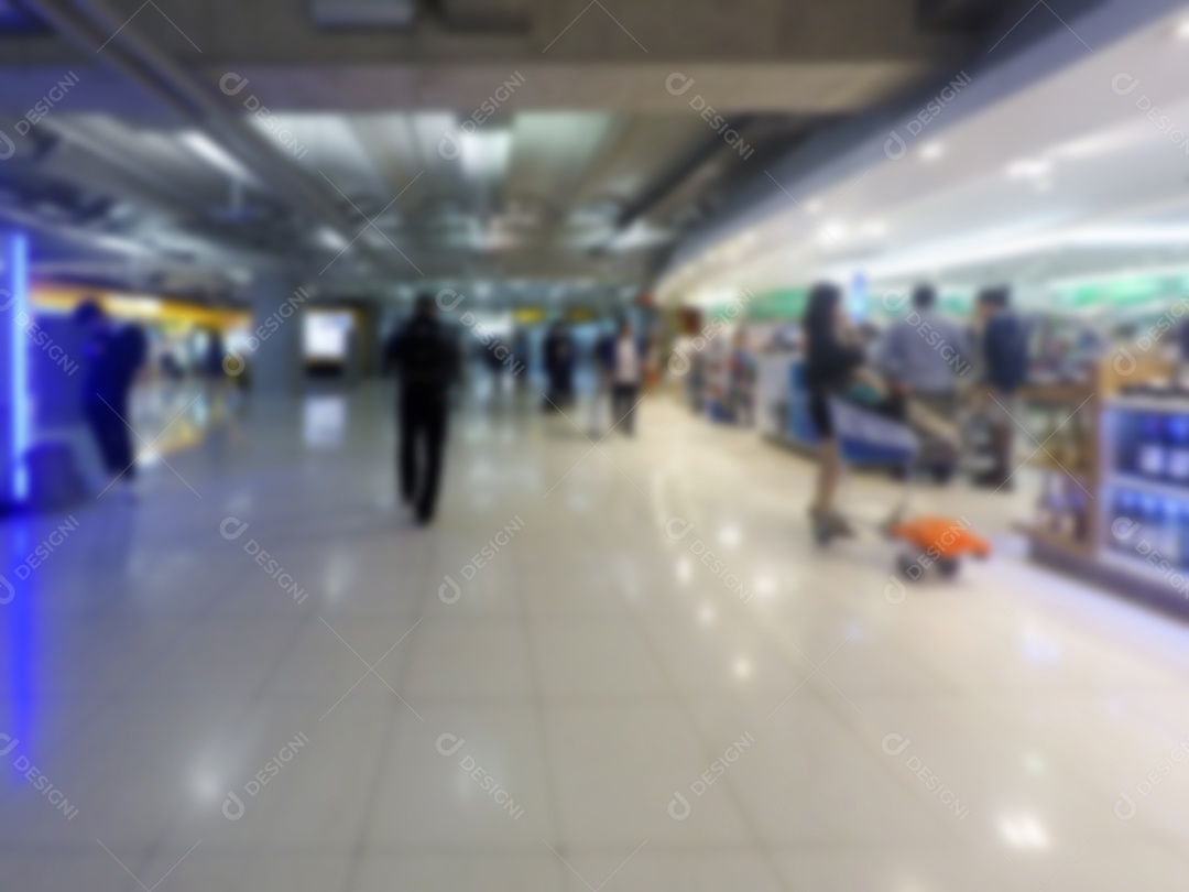 Aeroporto desfocado abstrato.