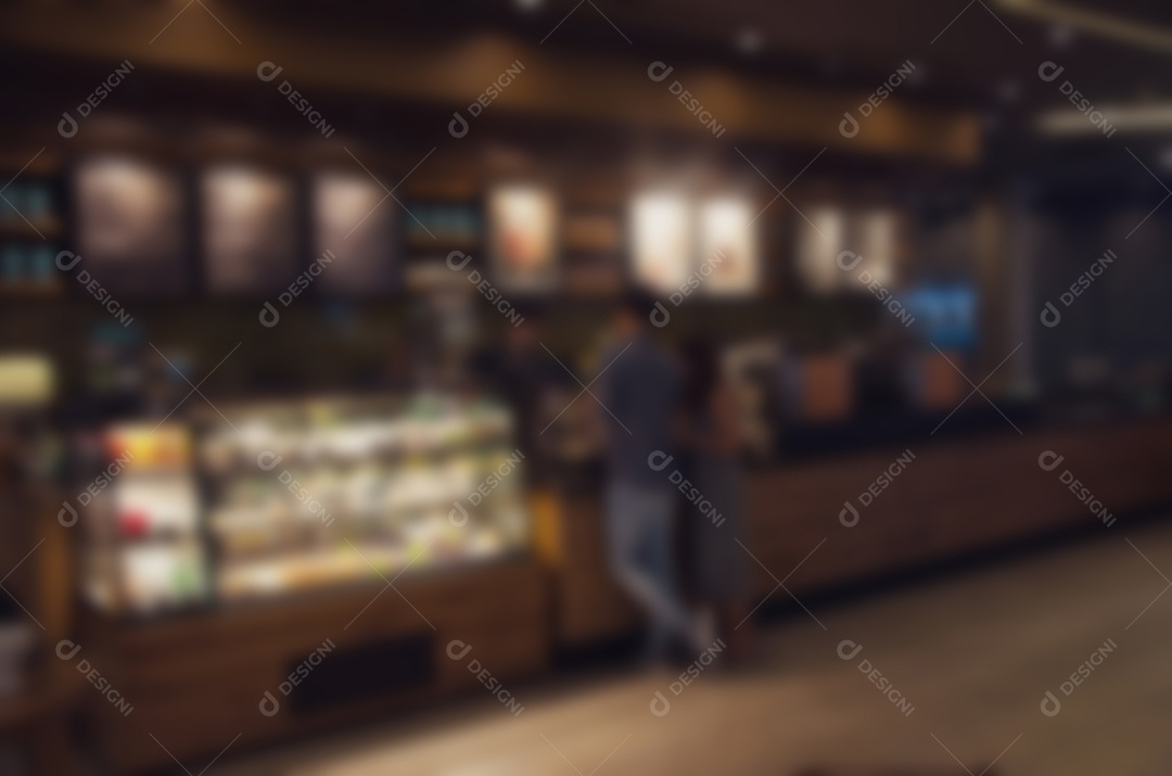 Resumo borrão café e restaurante interior para segundo plano. filtro vintage.