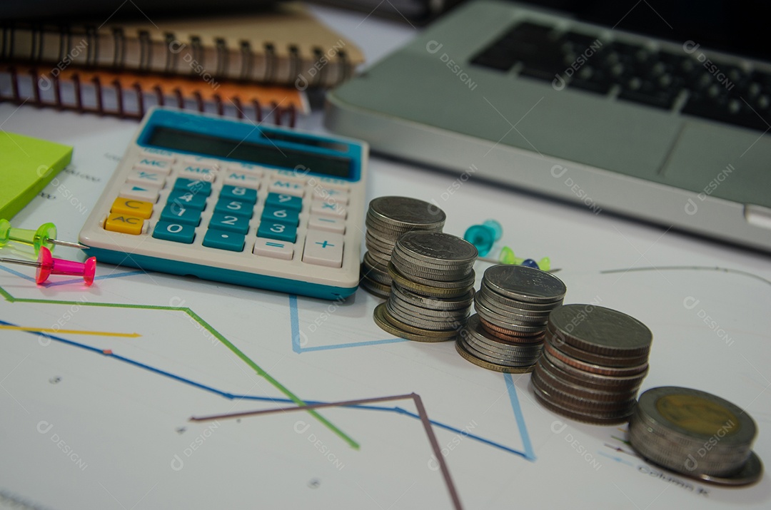 Documento comercial financeiro.